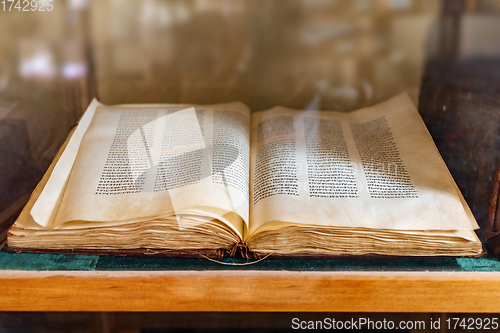 Image of holy Bible in Amharic language,