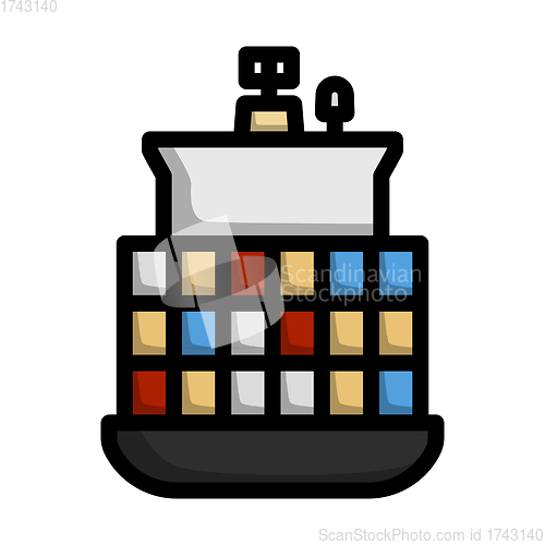 Image of Container Ship Icon