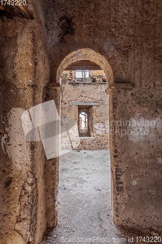 Image of ruins of Guzara royal palace, Ethiopia Africa