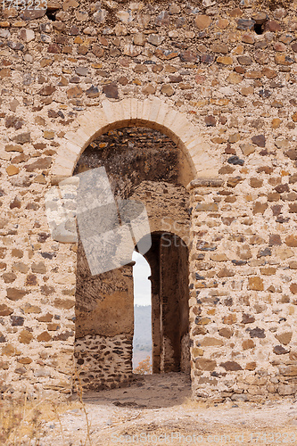 Image of ruins of Guzara royal palace, Ethiopia Africa