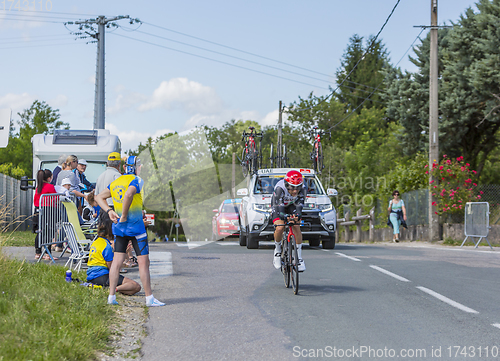 Image of The Cyclist Diego Ulissi - Criterium du Dauphine 2017