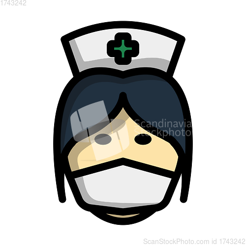 Image of Nurse Head Icon