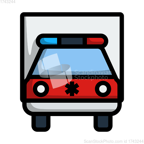 Image of Ambulance Car Icon
