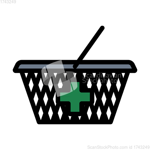 Image of Pharmacy Shopping Cart Icon