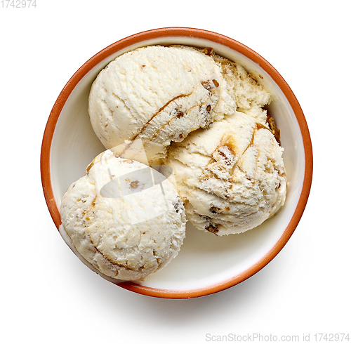 Image of bowl of ice cream