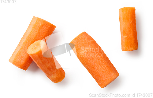 Image of pieces of carrot