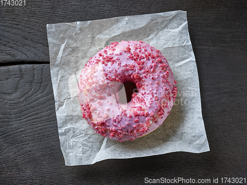 Image of freshly baked donut