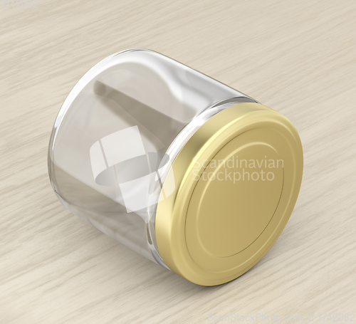 Image of Empty glass jar