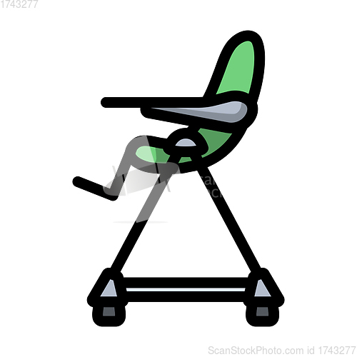 Image of Baby High Chair Icon