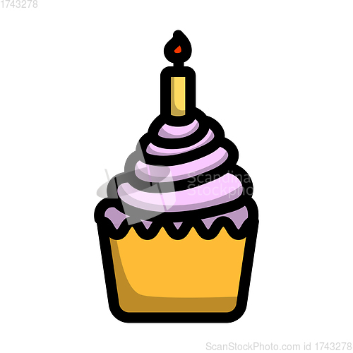 Image of First Birthday Cake Icon