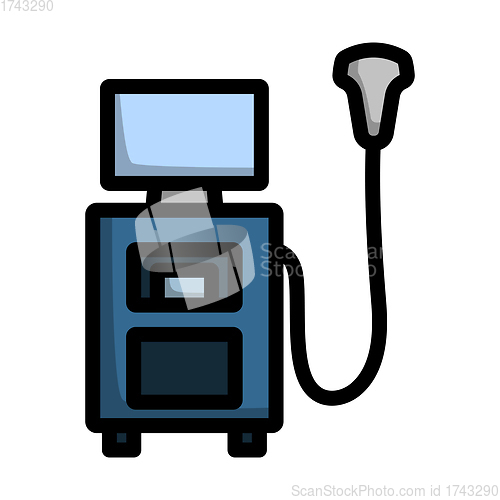 Image of Ultrasound Diagnostic Machine Icon