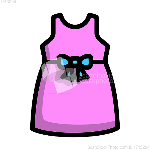 Image of Baby Girl Dress Icon