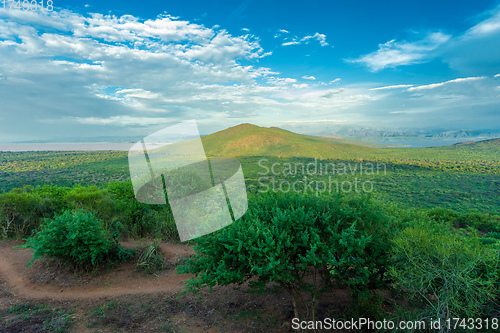 Image of Lake Chamo landscape, Ethiopia Africa