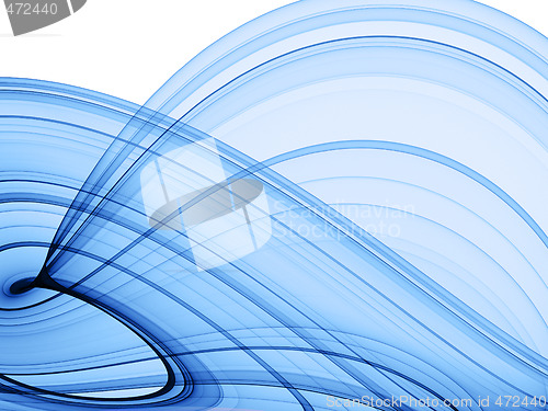 Image of blue abstract background