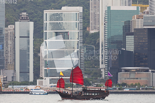 Image of Junk Boat Hong Kong