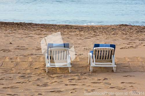 Image of Two Deck Chairs