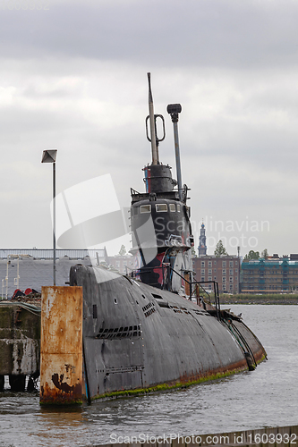 Image of Decommissioned Submarine Amsterdam