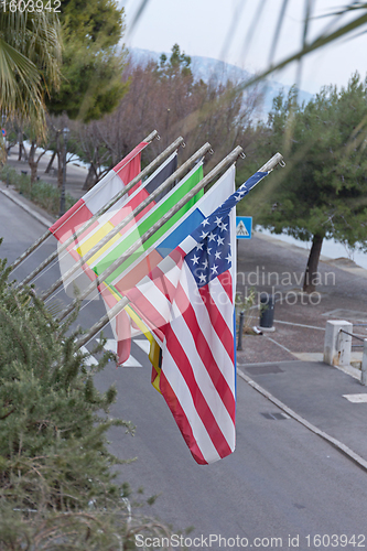 Image of Usa Flags