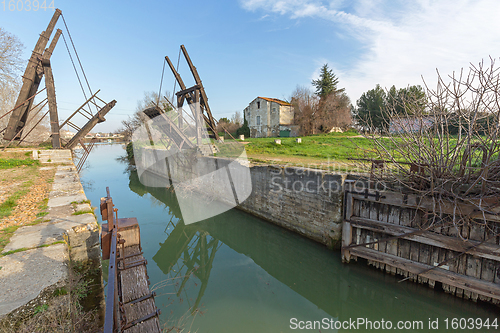 Image of Van Gogh Bridge Waterways