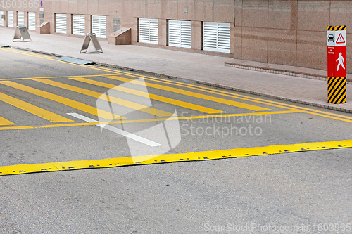 Image of Yellow Crosswalk