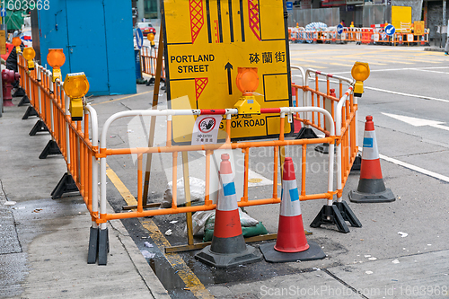 Image of Portland Street Road Works