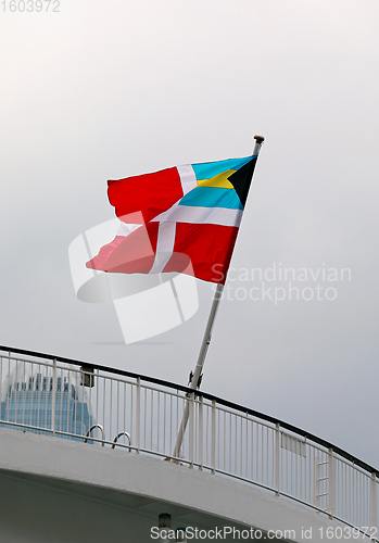 Image of Bahamian Civil Flag