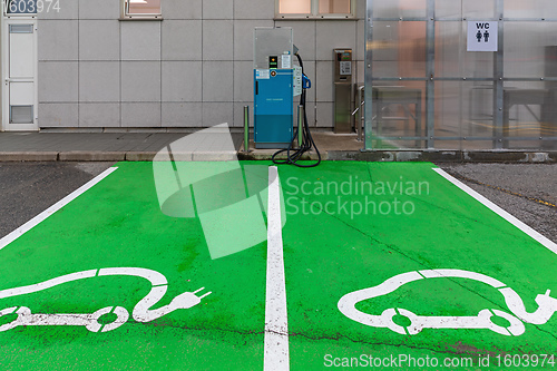 Image of Two Ev Parking Spots