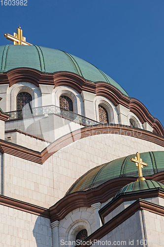 Image of Saint Sava Temple Detail