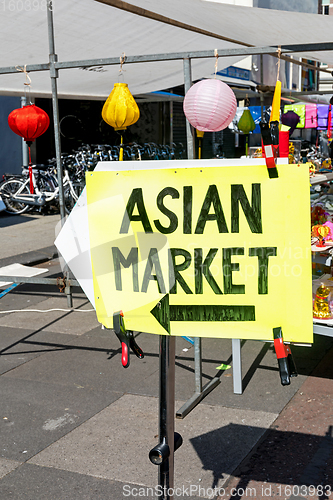 Image of Asian Market Sign