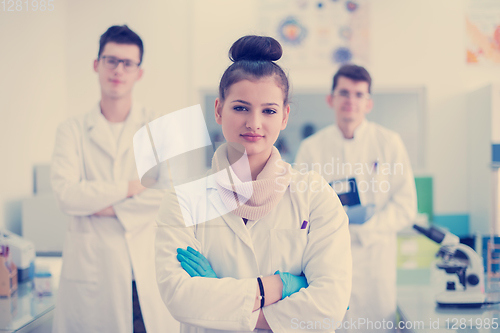 Image of Group portrait of young medical students