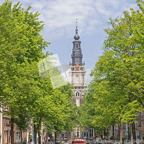 Image of Zuiderkerk Monet Amsterdam