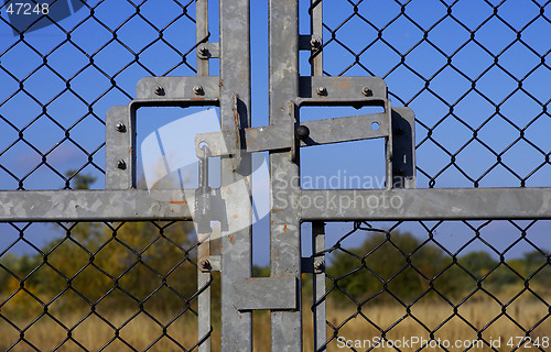 Image of Closed and locked gates