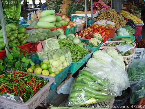 Image of vegetable market