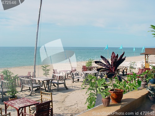 Image of beach restaurant