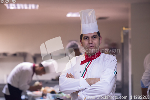 Image of Portrait of young chef