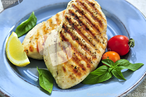 Image of Grilled chicken breasts