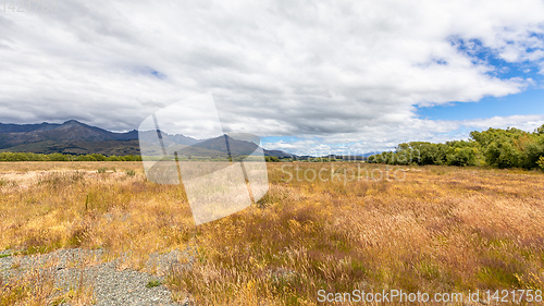 Image of Mararoa landscape scenery in south New Zealand