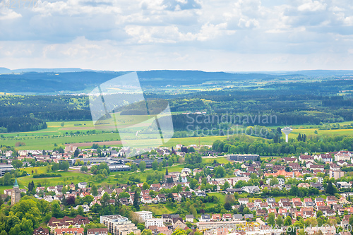 Image of panoramic view at Rottweil Germany