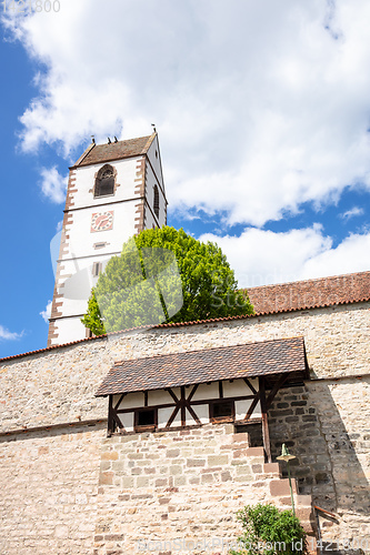 Image of Fortified church at Bergfelden south Germany