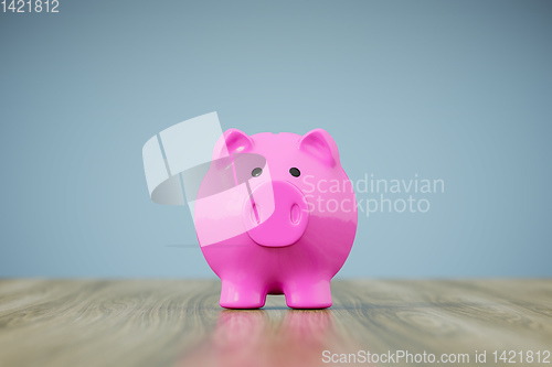 Image of piggy bank pink