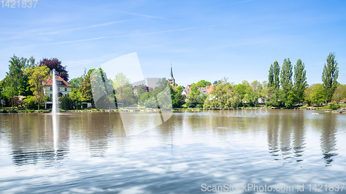 Image of cloister lake in Sindelfingen Germany