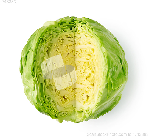 Image of fresh raw cabbage