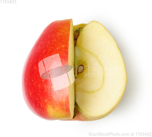 Image of fresh ripe apple