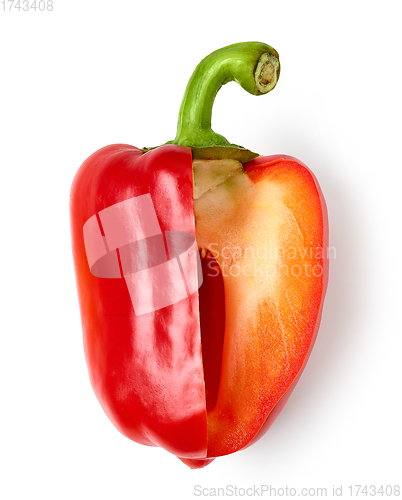 Image of fresh ripe paprica