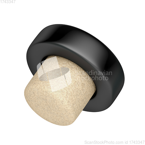 Image of Cork bottle stopper