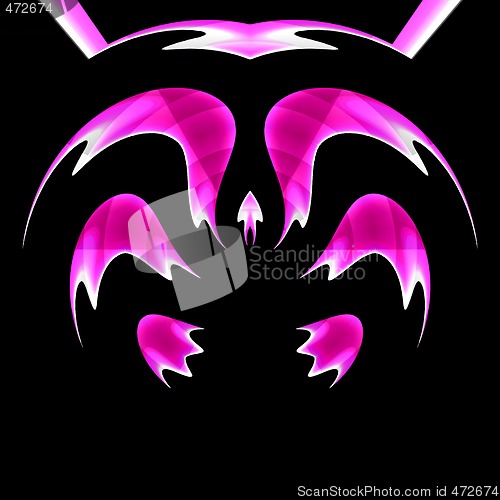 Image of Abstract 3d background