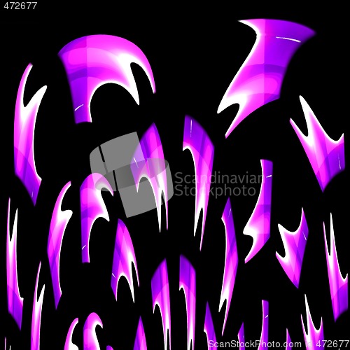 Image of Abstract 3d background