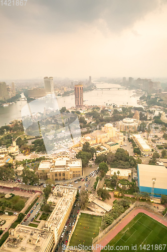 Image of Nile in Cairo Egypt