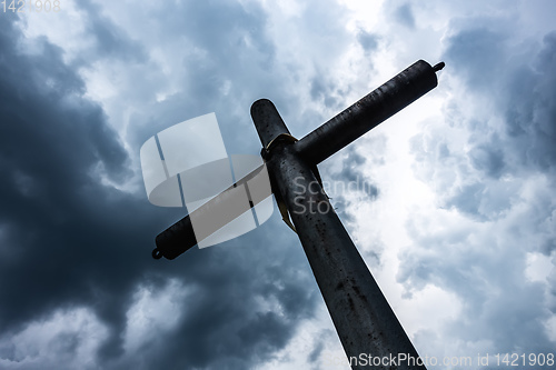 Image of bad weather storm clouds