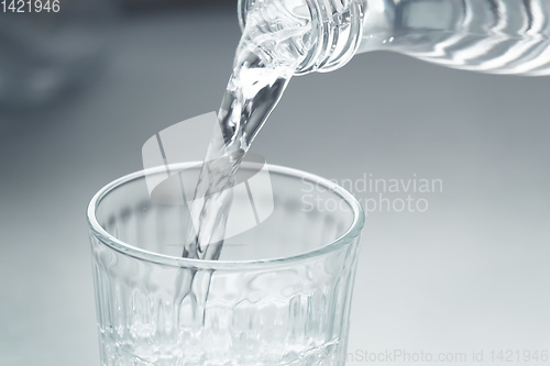 Image of pour a glass of water